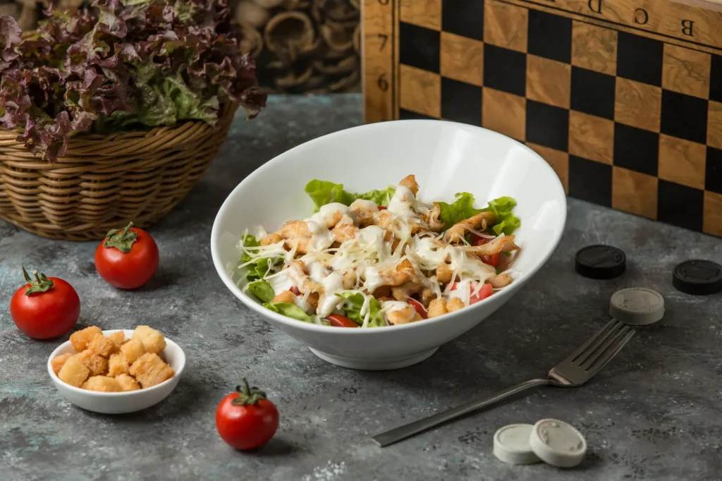 Salade césar au poulet