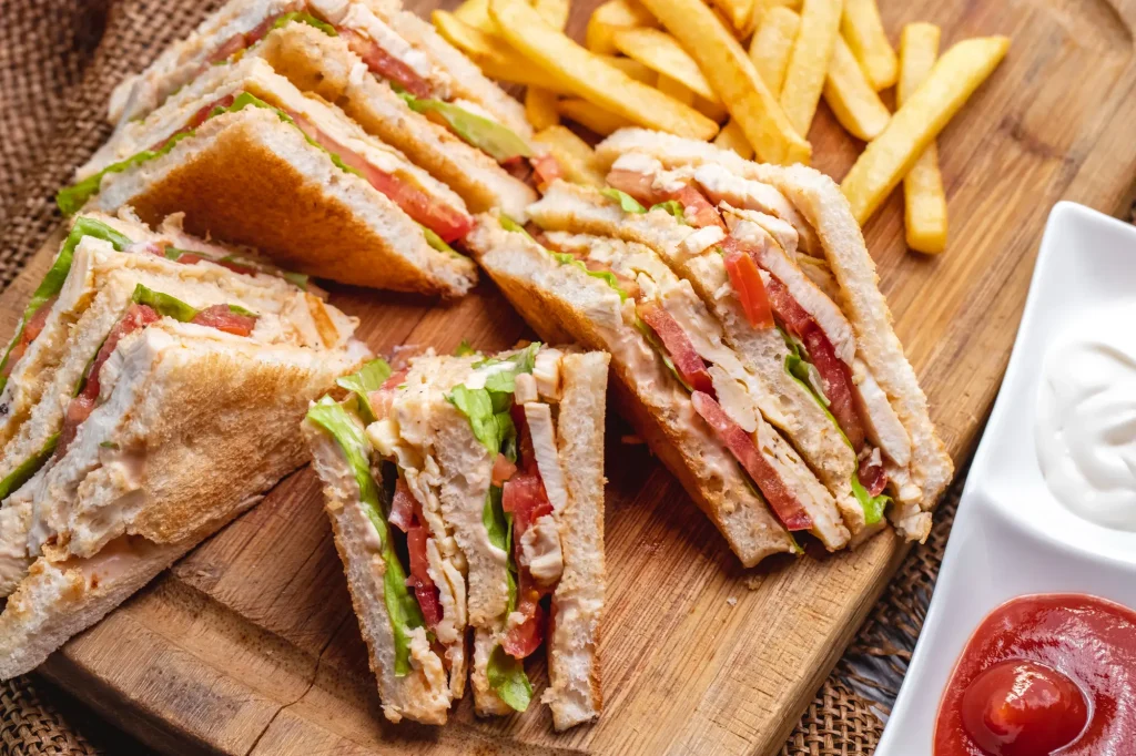 Sandwich sodebo au poulet fait maison