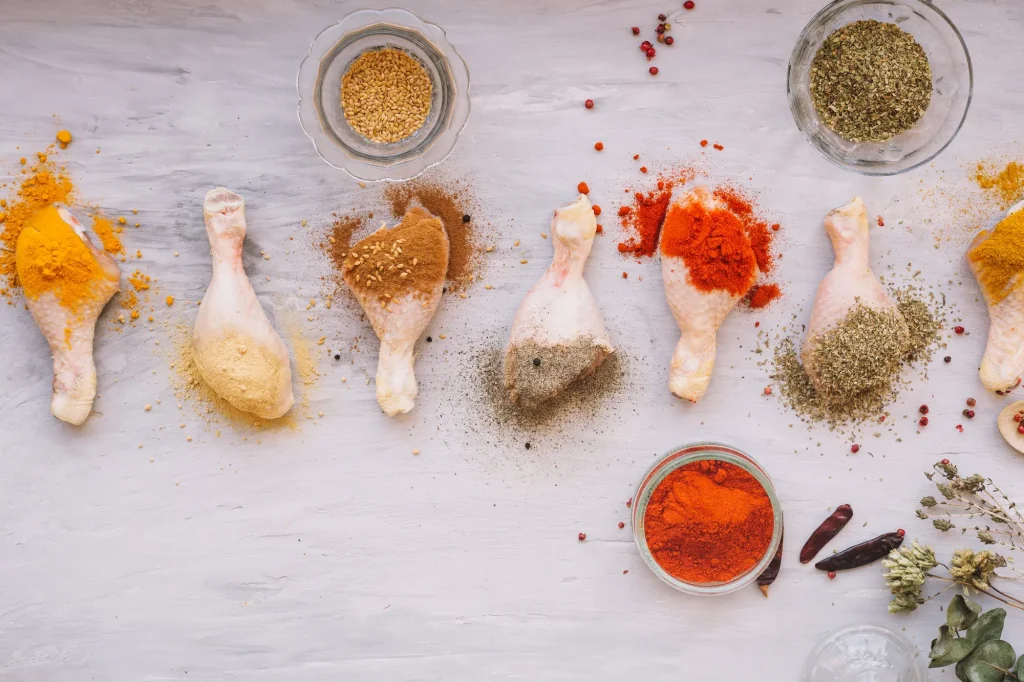 Mélanges d'épices pour poulet